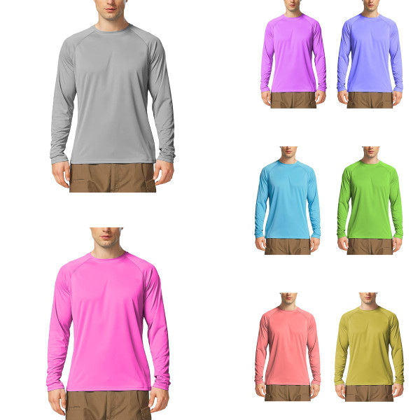 Athletic Cool Performance Slim Fit Long Sleeve T-Shirts (4-Pack) product image