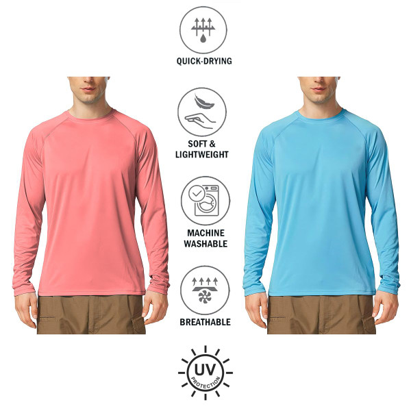 Athletic Cool Performance Slim Fit Long Sleeve T-Shirts (4-Pack) product image