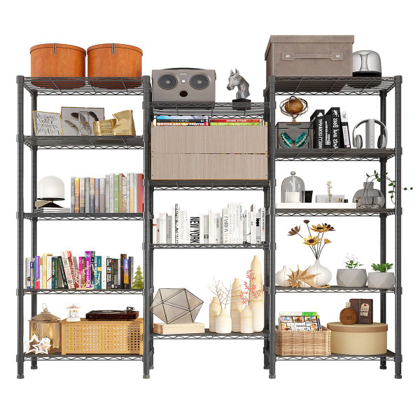 71-Inch 7-Shelf Heavy Duty Storage Rack (2-Pack) product image