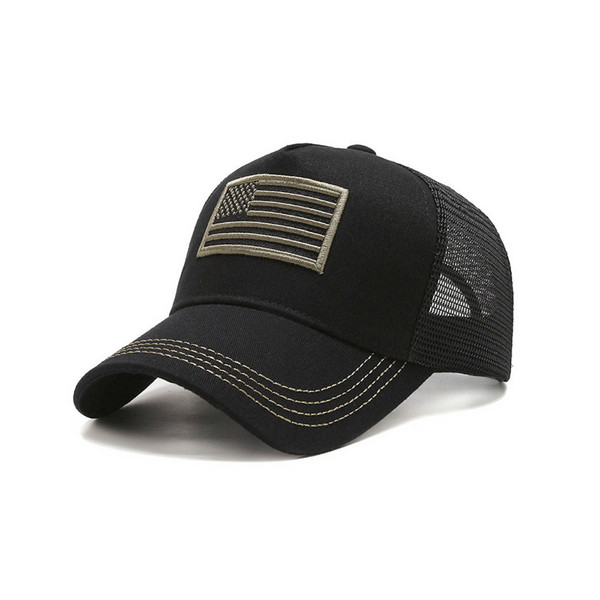 American Flag Trucker Hat with Adjustable Strap product image