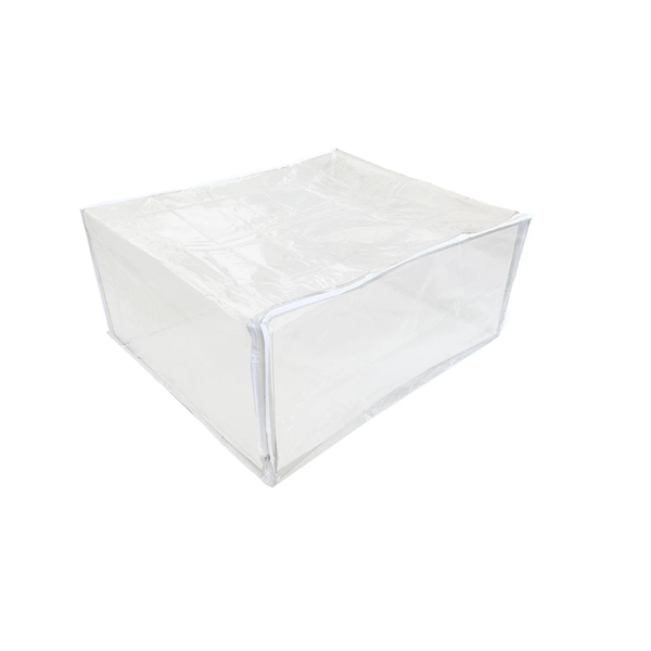 Clear Vinyl Zippered Storage Bag (5-Pack) product image