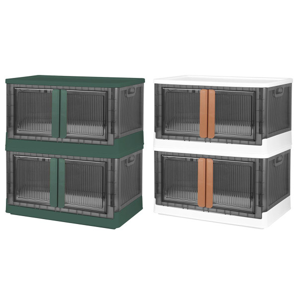 NewHome™ Foldable & Stackable Storage Bins (2-Pack) product image