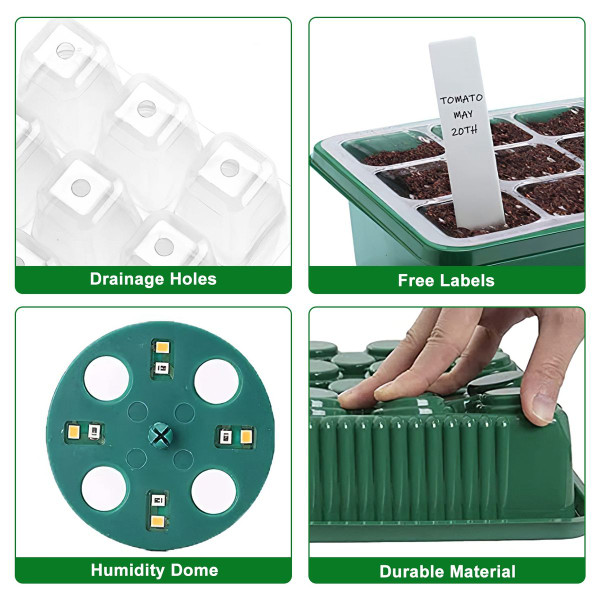iMounTEK® 40-Cell Seed Starter Tray (2-Pack) product image