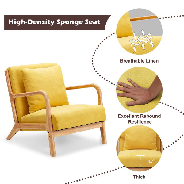 Mid-Century Modern Accent Chair product image