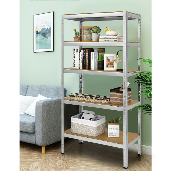 Costway 72'' Heavy Duty 5 Level Garage Shelf (2-Piece) product image