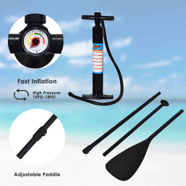 Blue Honu Inflatable Stand-up Paddle Board product image