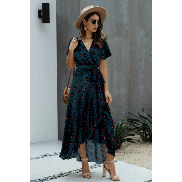 Women's Vibrant Vista Wrap Dress product image