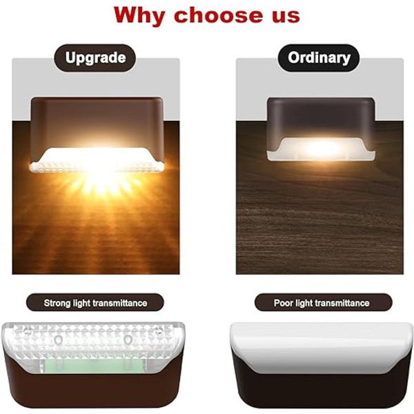 Pearlstar Solar Deck Lights SL-501 (4-Pack) product image