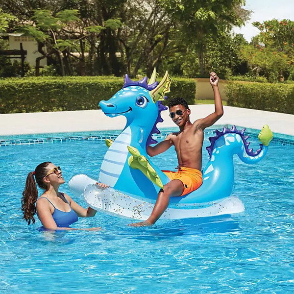 Member's Mark™ Inflatable Ride-on Pool Float with Handles product image