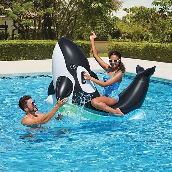 Member's Mark™ Inflatable Ride-on Pool Float with Handles product image