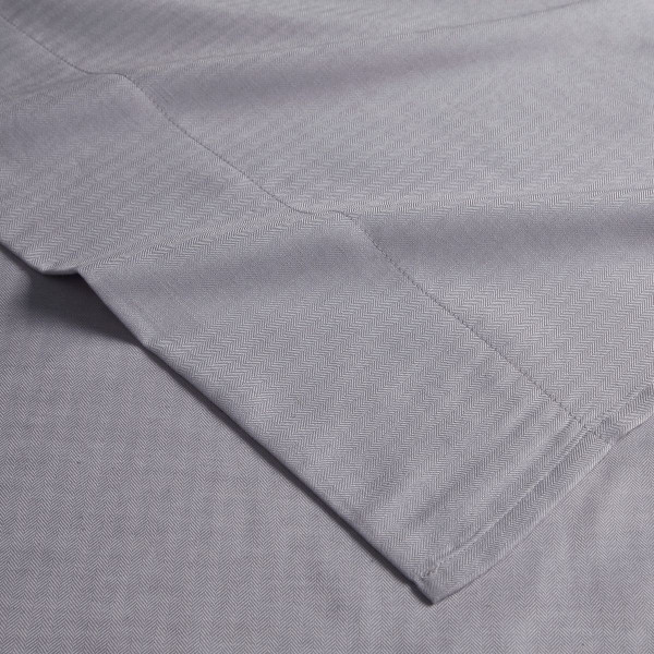 Kathy Ireland® 4-Piece Herringbone Twill Cotton Rich Sheet Set product image