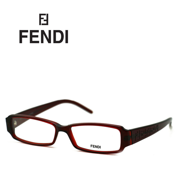 Fendi Women's Burgundy Rectangular Eyeglasses product image