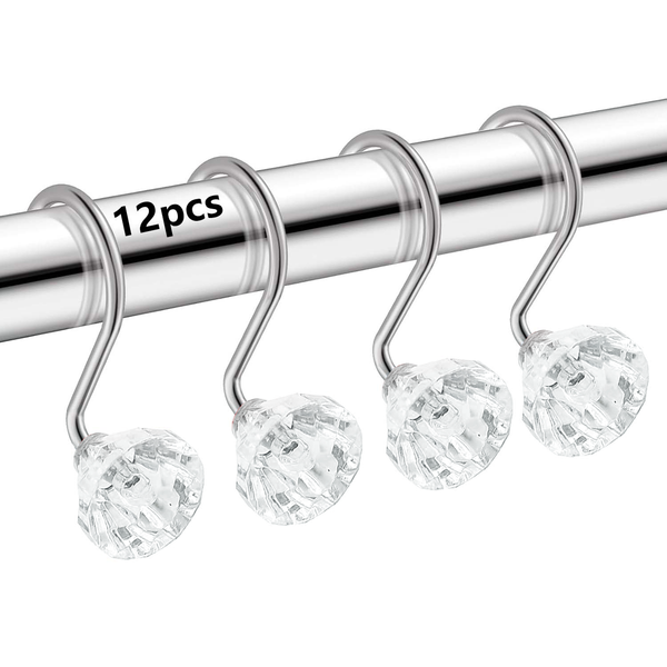 Shower Curtain Hook Rings (Set of 12) product image Shower Curtain Hook Rings (Set of 12) product image