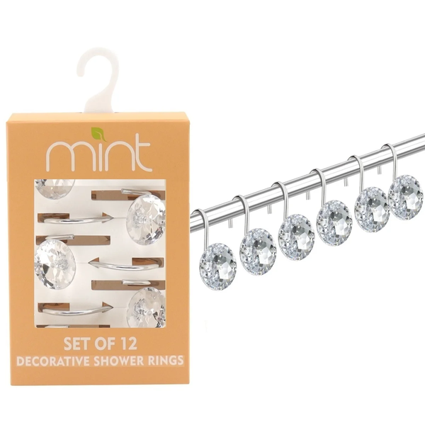 Shower Curtain Hook Rings (Set of 12) product image