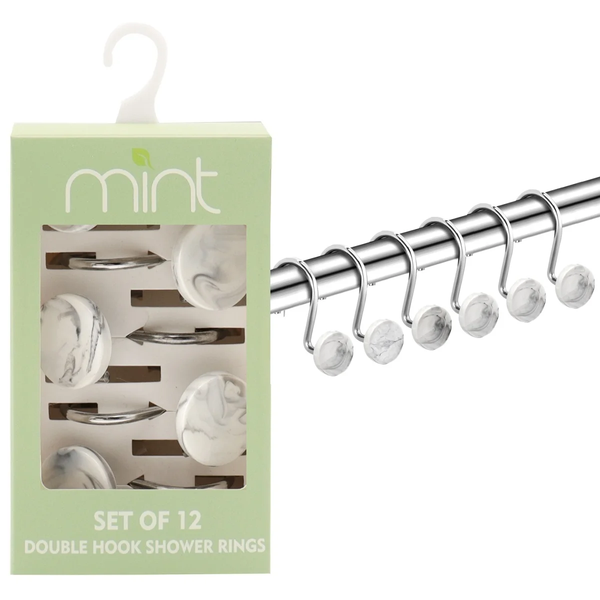 Shower Curtain Hook Rings (Set of 12) product image