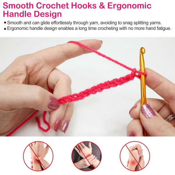 iMounTEK Crochet Hook Needles (22-Piece) product image