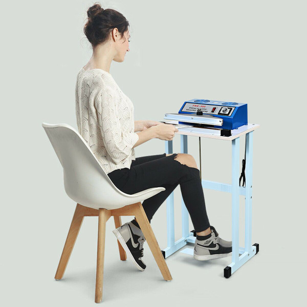 110V 12-Inch Foot Pedal Impulse Sealer Machine with Cutter product image