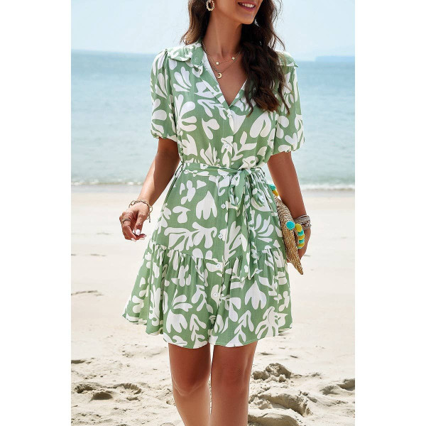 Women's Geo Rhythm Shirt Dress product image