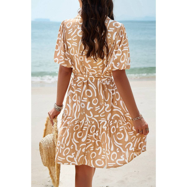 Women's Geo Rhythm Shirt Dress product image
