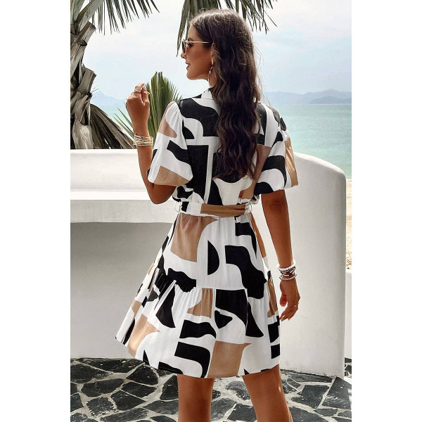 Women's Geo Rhythm Shirt Dress product image
