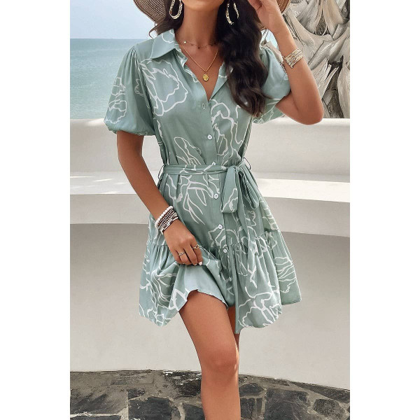 Women's Geo Rhythm Shirt Dress product image