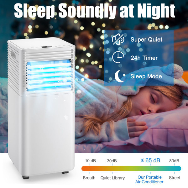 8000 BTU 3-in-1 Fan, Dehumidifier, Air Conditioner product image