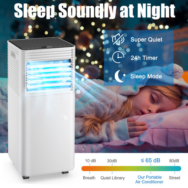 8000 BTU 3-in-1 Fan, Dehumidifier, Air Conditioner product image