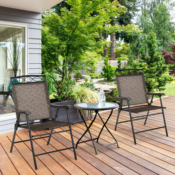Patio Folding Sling Chair (2 or 4-Pack) product image