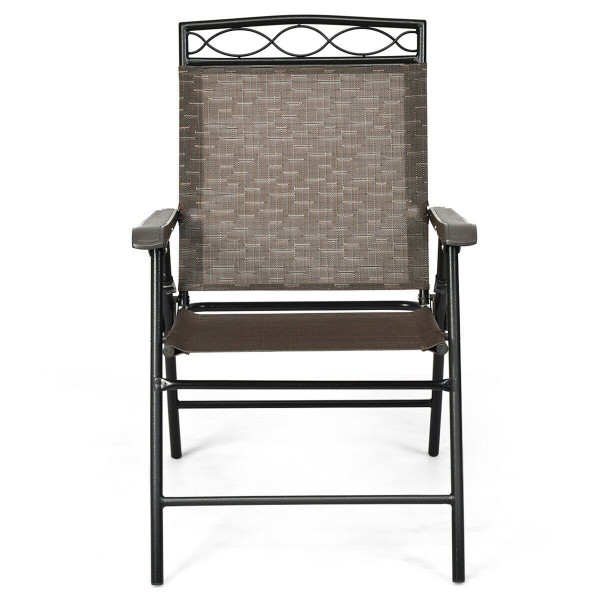Patio Folding Sling Chair (2 or 4-Pack) product image
