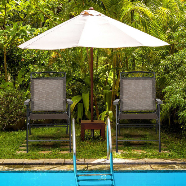 Patio Folding Sling Chair (2 or 4-Pack) product image