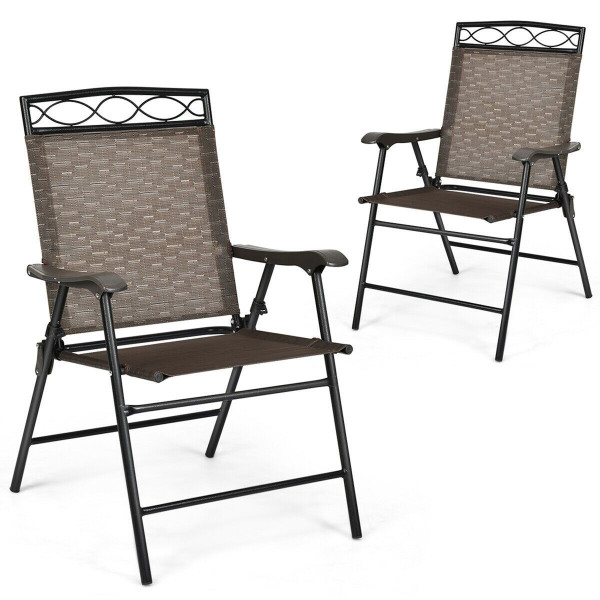 Patio Folding Sling Chair (2 or 4-Pack) product image