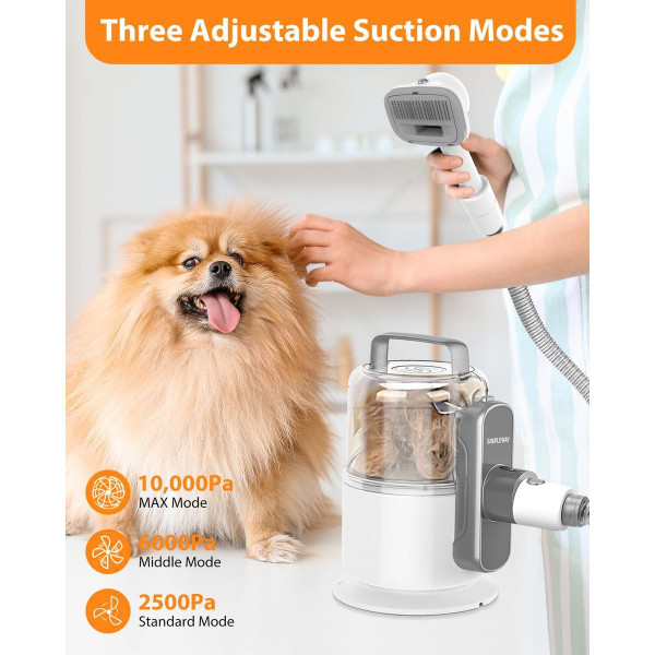 Simple Way™ 6-in-1 Pet Grooming Vacuum Kit product image