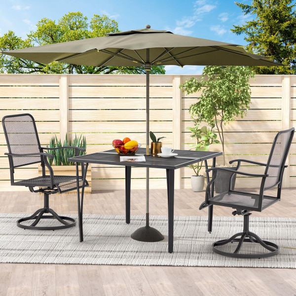 Outdoor Rocking or Swivel Patio Dining Chairs (Set of 2) product image