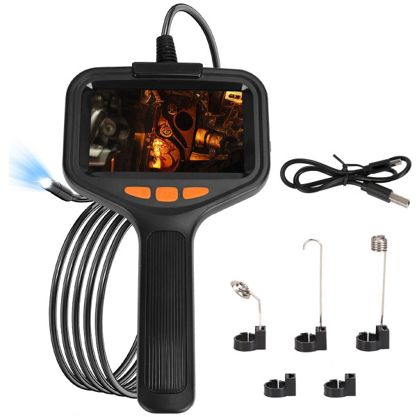 Industrial Endoscope Camera, 8mm Lens, 4.3-Inch Screen product image