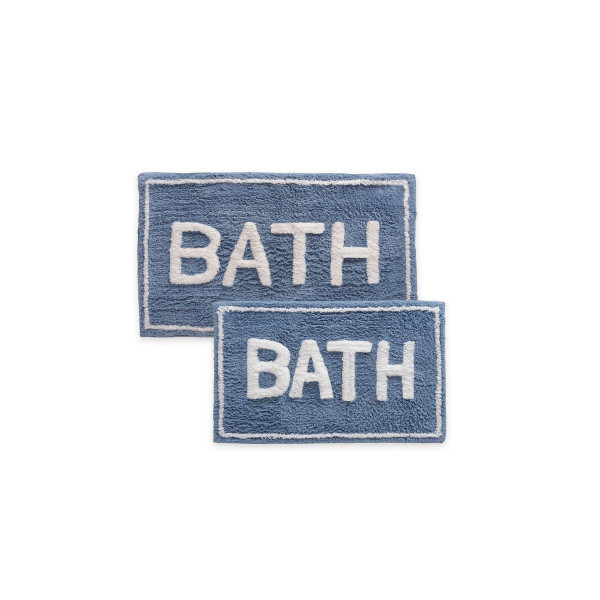St.  Mary's® 100% Cotton Tufted Bath Rugs with Latex Backing (Set of 2) product image