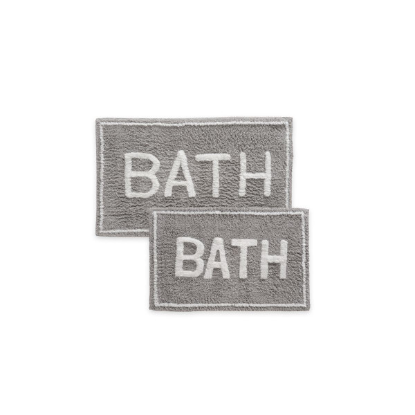 St.  Mary's® 100% Cotton Tufted Bath Rugs with Latex Backing (Set of 2) product image