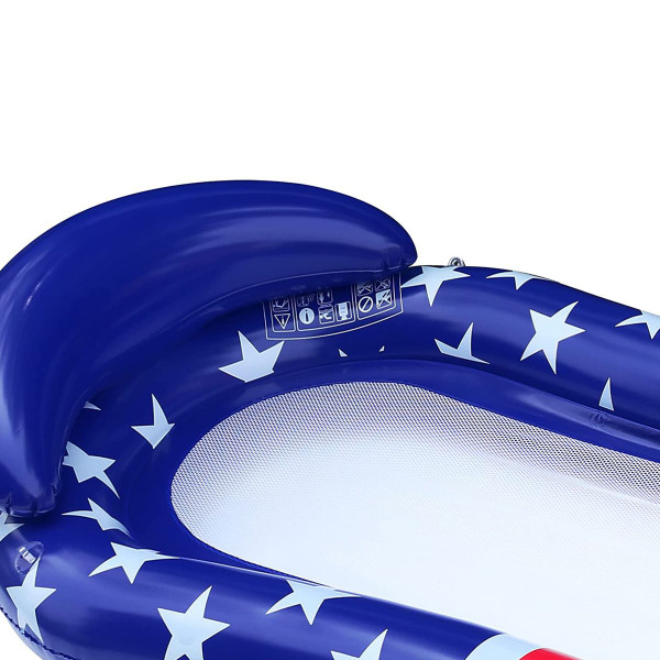 70-Inch Inflatable Pool Float Lounger with Canopy product image 70-Inch Inflatable Pool Float Lounger with Canopy product image