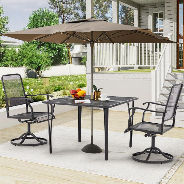 3-Piece Swivel or Rocking Patio Dining Set product image