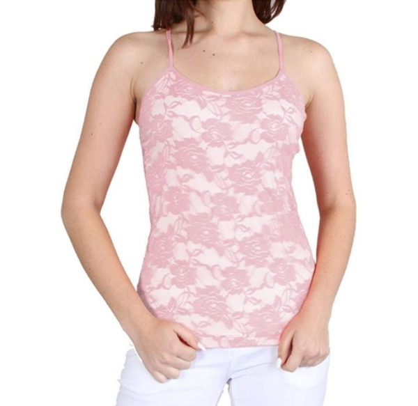 Women’s Seamless Lace Stretch Adjustable Camisole Top product image