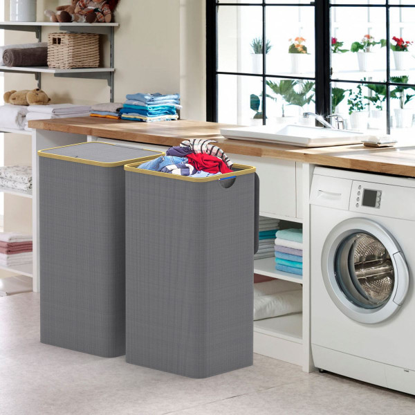 NewHome™ 2-Piece Collapsible Laundry Hamper product image