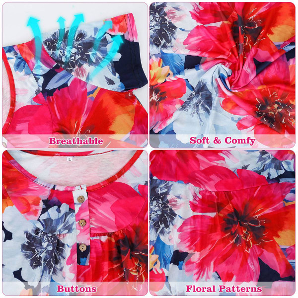 Women's Tie-Dye Floral Shirt product image