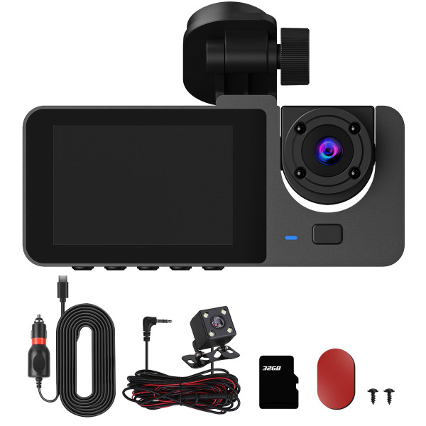 3-Channel Dash Cam product image