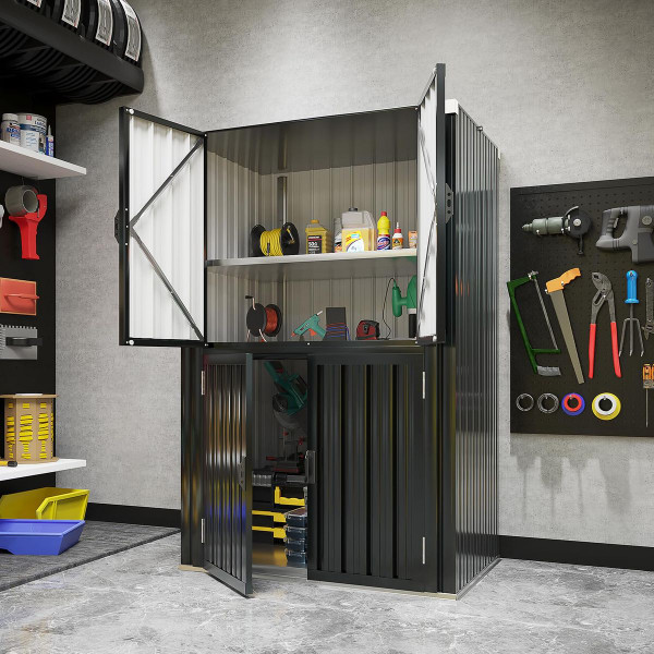 Indoor/Outdoor Garage Storage Organization with Shelves product image