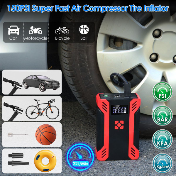 iNova™ Jump Starter with Air Compressor product image
