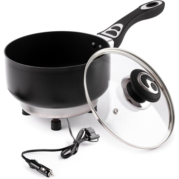 2-Quart 12V Stainless Steel Saucepan By Zone Tech® product image