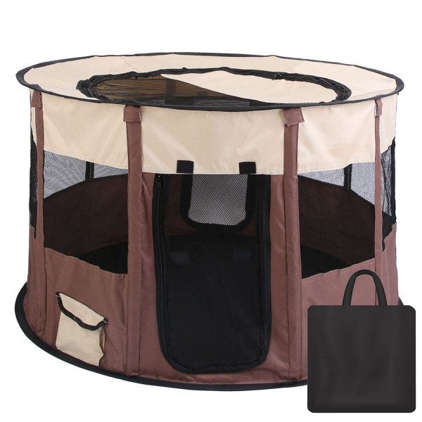 iMounTEK® Foldable Portable Dog Playpen product image