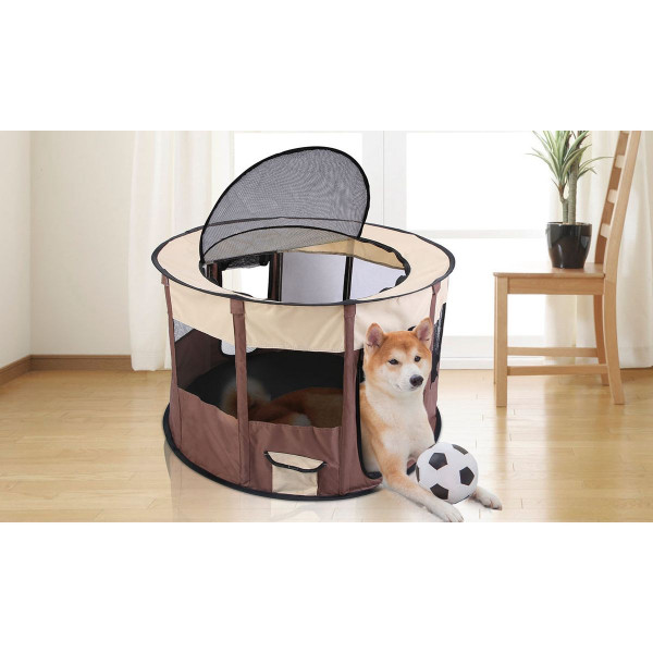 iMounTEK® Foldable Portable Dog Playpen product image