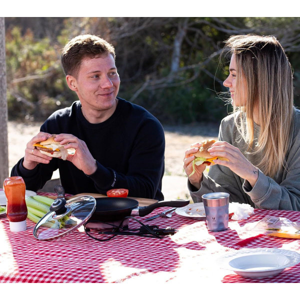 7.5-Inch 12V Portable Non-stick Frying Pan By Zone Tech® product image