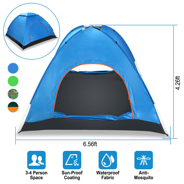 4-Person Waterproof Pop-up Tent product image