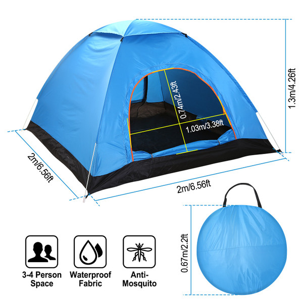 4-Person Waterproof Pop-up Tent product image